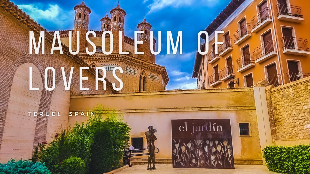 Teruel Lovers Legend. Mausoleum Tour 4K. Spain 2021. By Scootravel