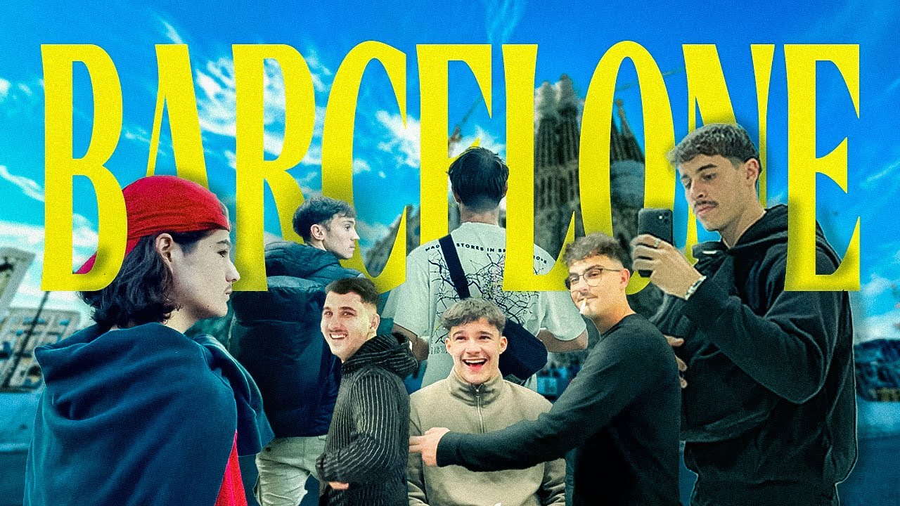 Barcelone, de l&rsquo;art et des potes ! VLOG VOYAGE