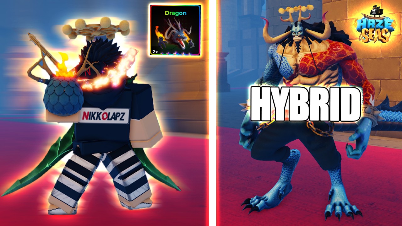 Finally! NEW HYBRID DRAGON FORM Showcase!!! Haze Seas