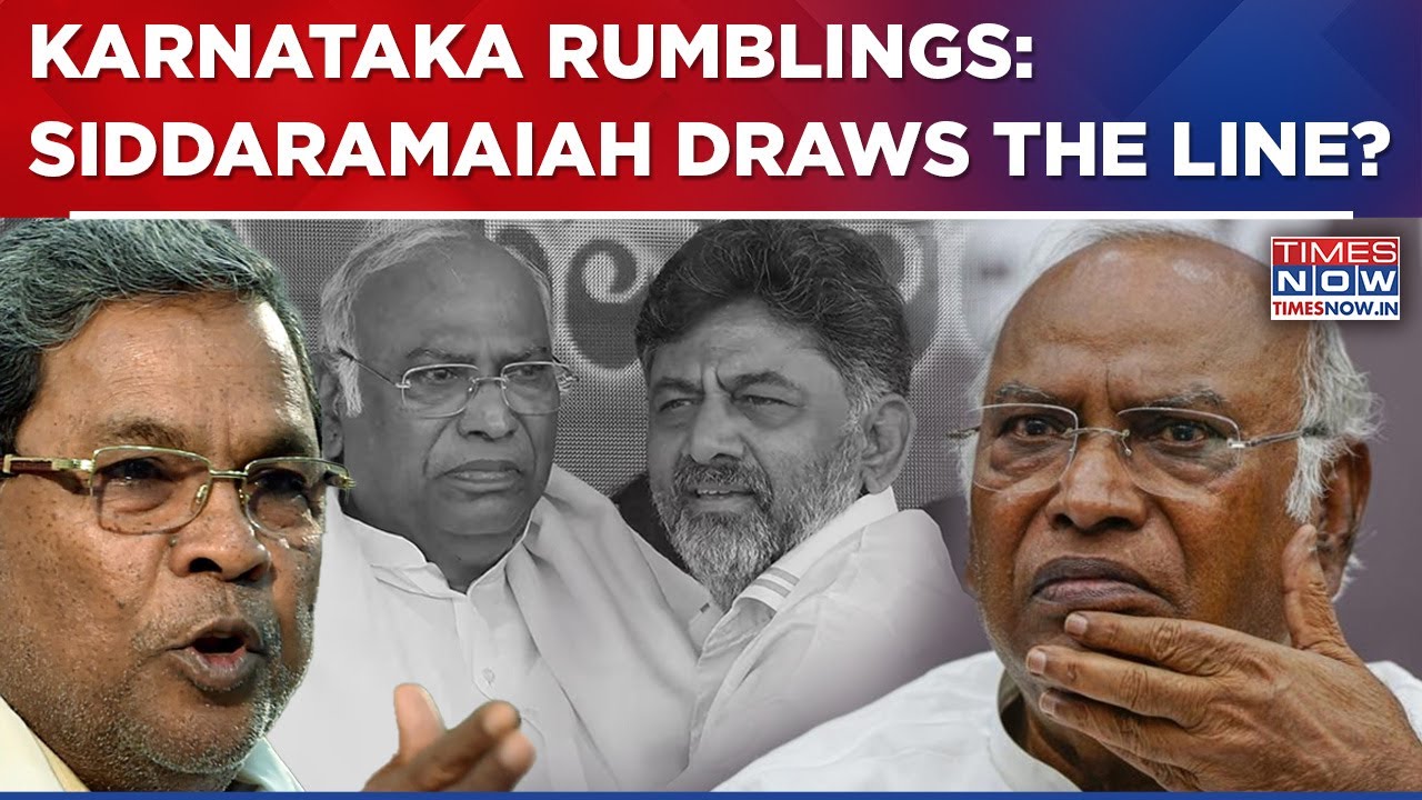 DK Shivakumar-Kharge Meeting Sets Congress Corridors Buzzing In Karnataka, Siddaramaiah Draws Line?