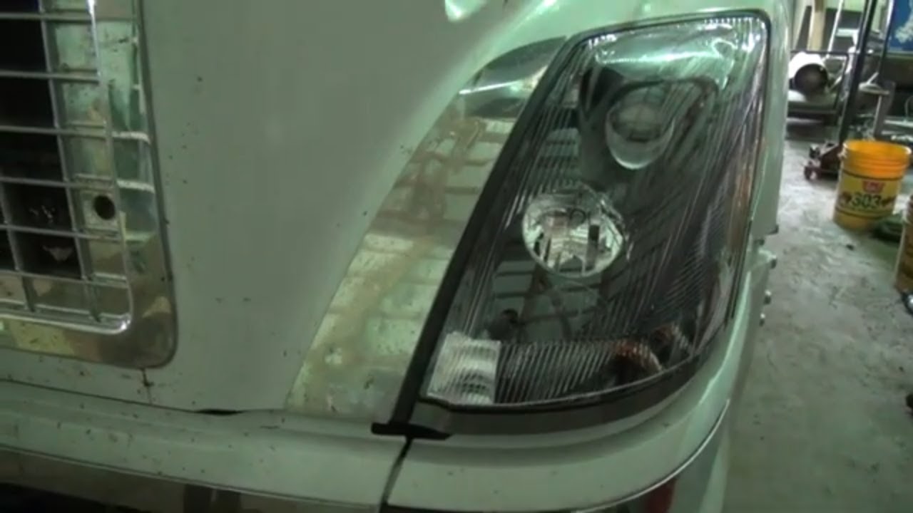 Volvo vnl new headlights and taillights