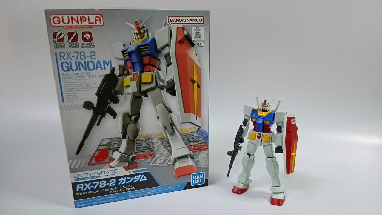 [Gunpla] ผมจะเลิกดองแล้วครับ #4 กันพลา EG (Entry Grade) 1/144 RX-78-2 สีปกติ