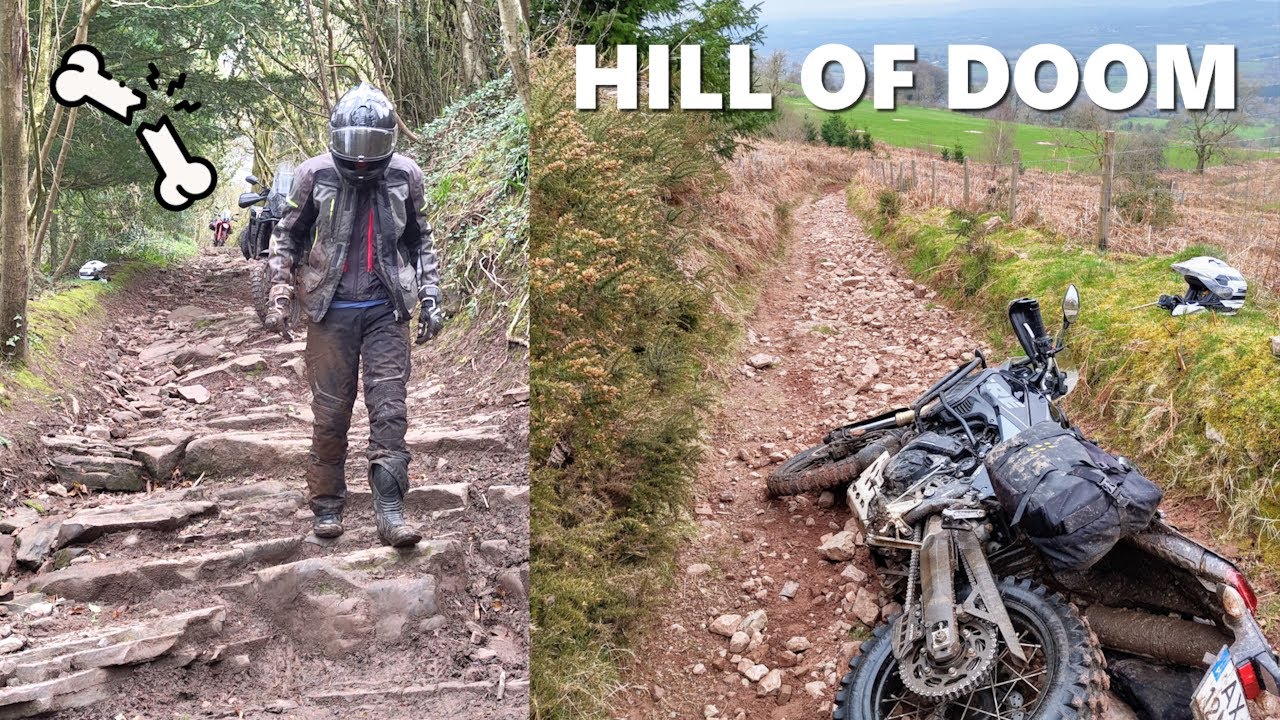 South Wales TET and the Legend of the 3 Drop Hill | Tenere 700