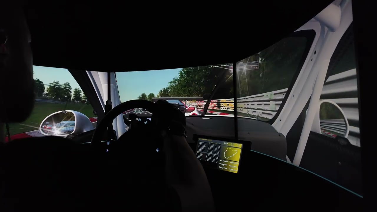 Moza R12 v2 First run Nordschleife