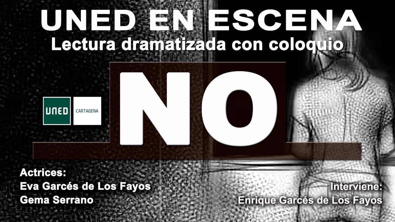 “NO” – Lectura dramatizada sobre adicciones y dependencia emocional | UNED Cartagena