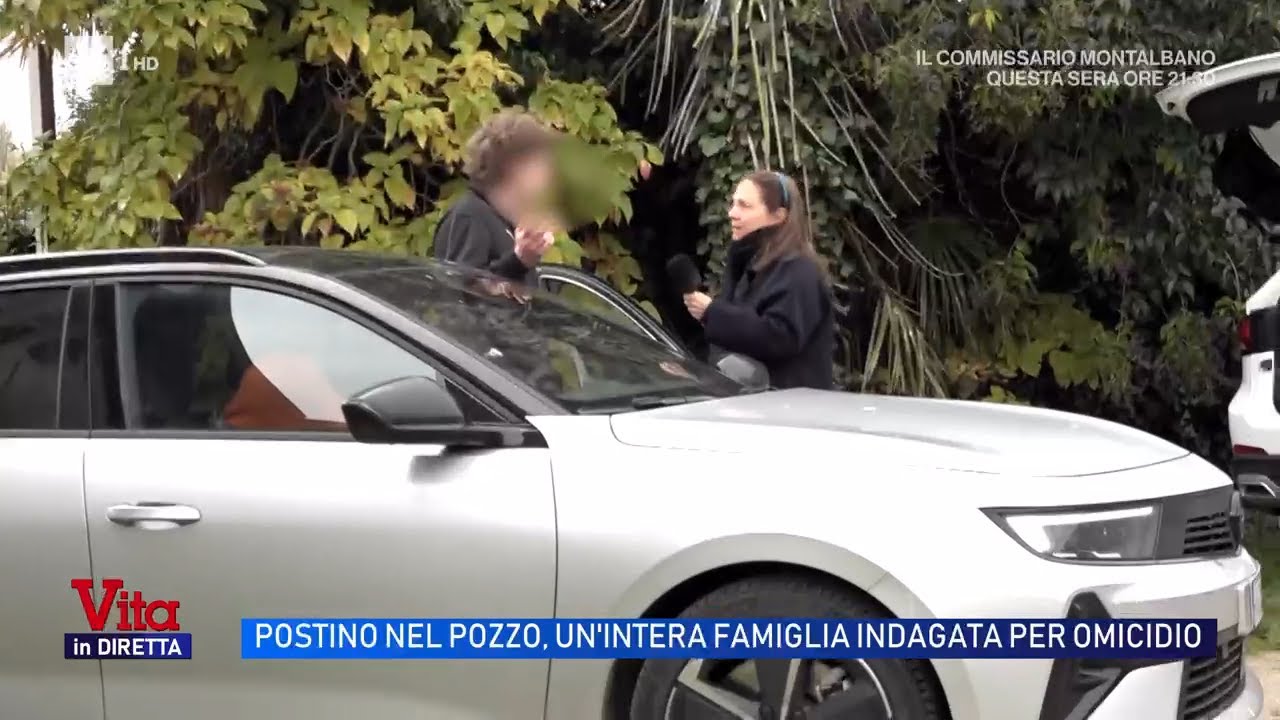 Postino ritrovato nel pozzo, l'intera famiglia indagata - Vita in Diretta 12/11/2025