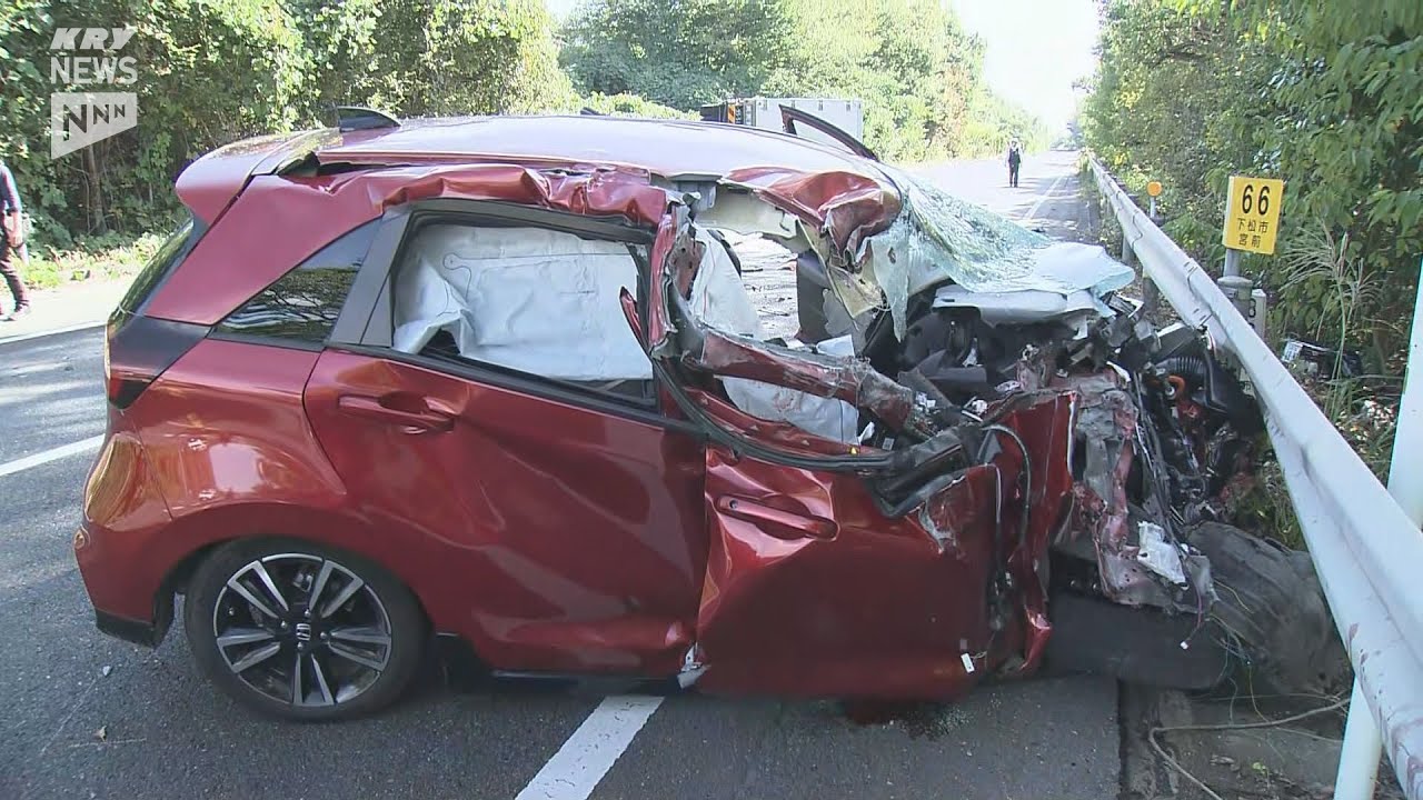 【事故】トラックと衝突・乗用車に乗っていた男性が死亡／国道188号は上下線とも通行止めに（山口・下松市）
