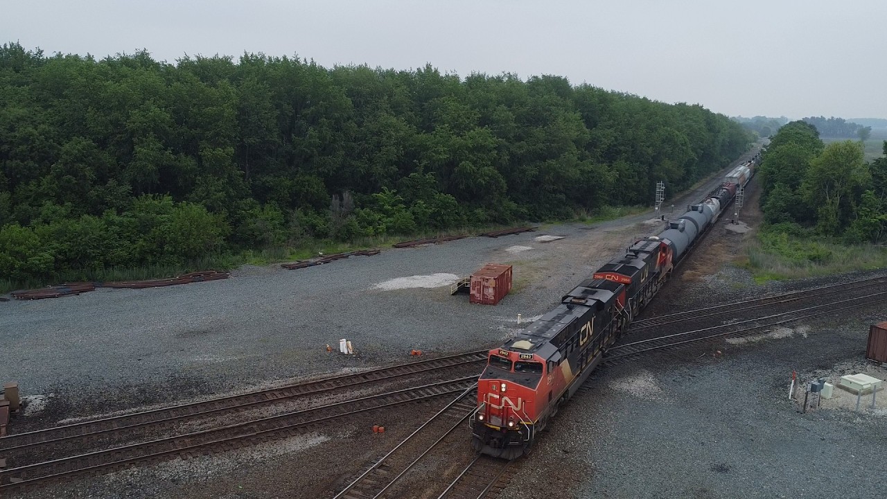 Wellsboro Morning Action  - CN & CSX O6 06 25