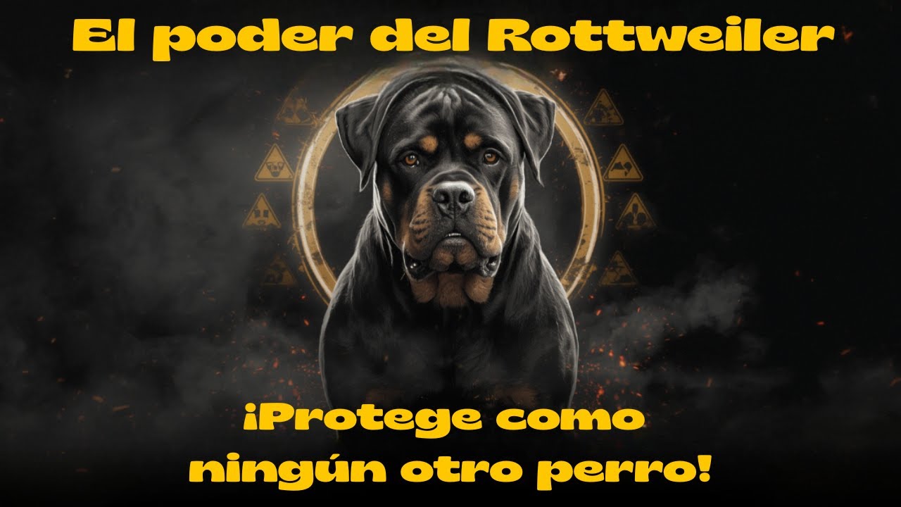 🐾 El poder del Rottweiler ¡Protege como ningún otro perro!