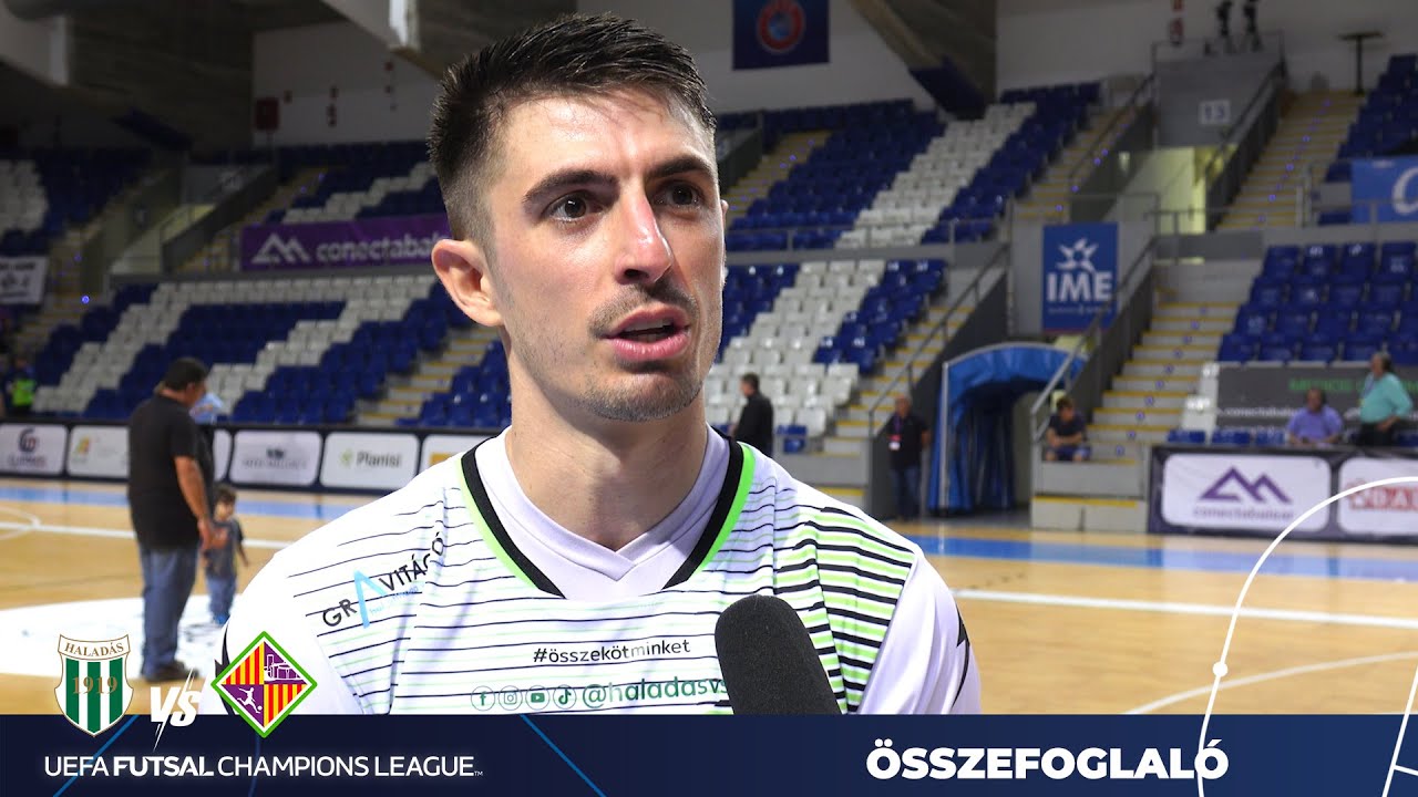 🏆 #UCLFUTSAL ⚽️  Összefoglaló 🟢⚪ Haladás VSE - AE Mallorca Palma Futsal 1-3 (2023.10.26.)
