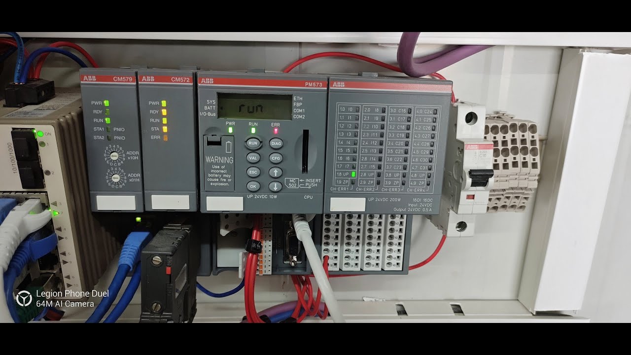 10. ABB AC500 PLC Profinet Interface to ACS880 Drive and Siemens ET200s