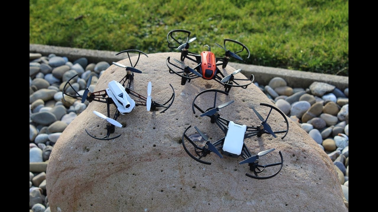 DJI RYZE TELLO vs PARROT MAMBO vs WINGSLAND X1 , MINI COMPARAISON PHYSIQUE, AUTONOMIE ,STATIONNAIRE