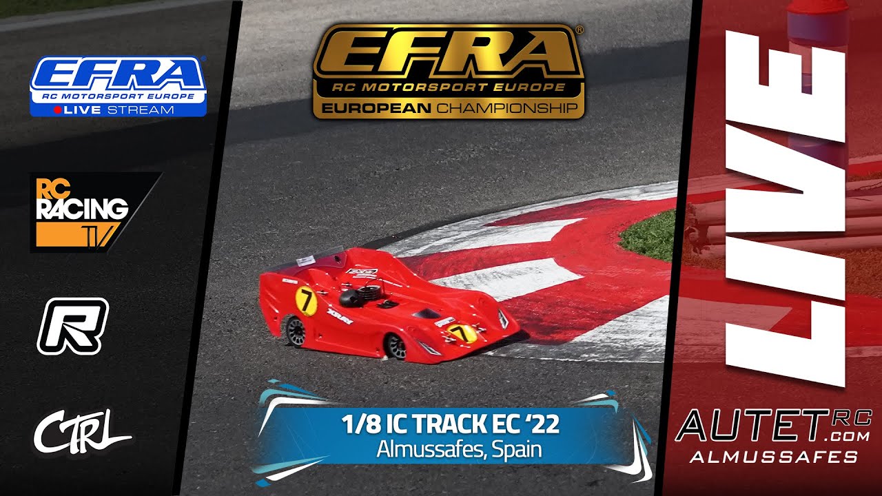 2022 EFRA 1/8th Nitro Onroad European Championships - Saturday