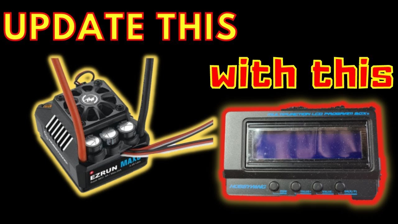 How do you UPDATE a HOBBYWING ESC ????