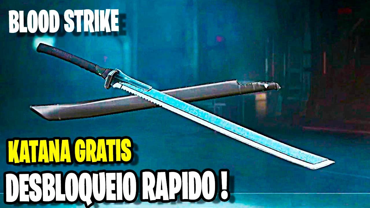 COMO DESBLOQUEAR A KATANA DE FORMA RAPIDA NO BLOODSTRIKE