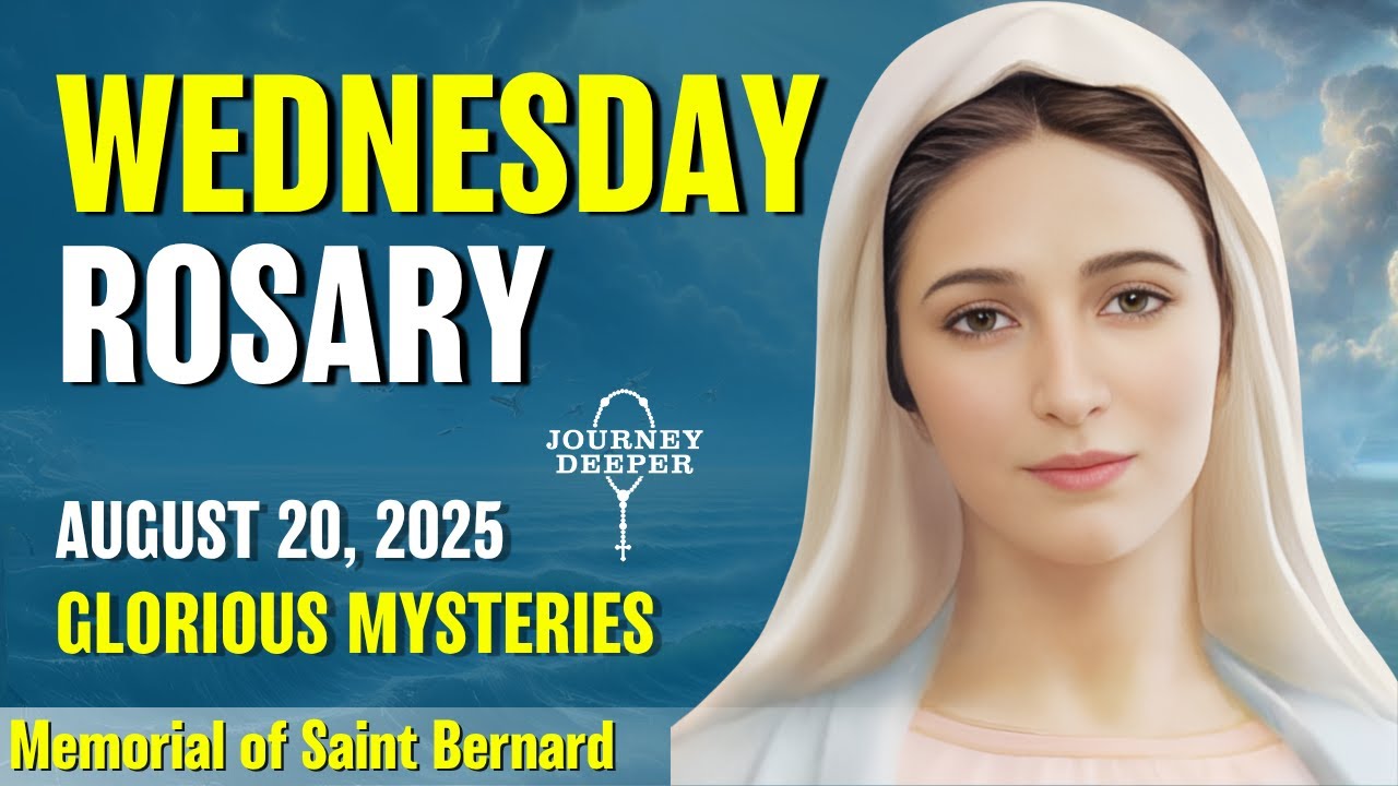Wednesday Rosary ❤️ Glorious Mysteries of Rosary ❤️ August 20, 2025 VIRTUAL ROSARY