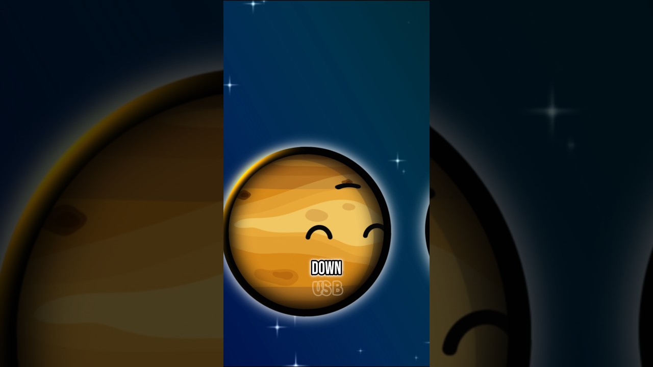 Why Venus Upside Down? 🤯