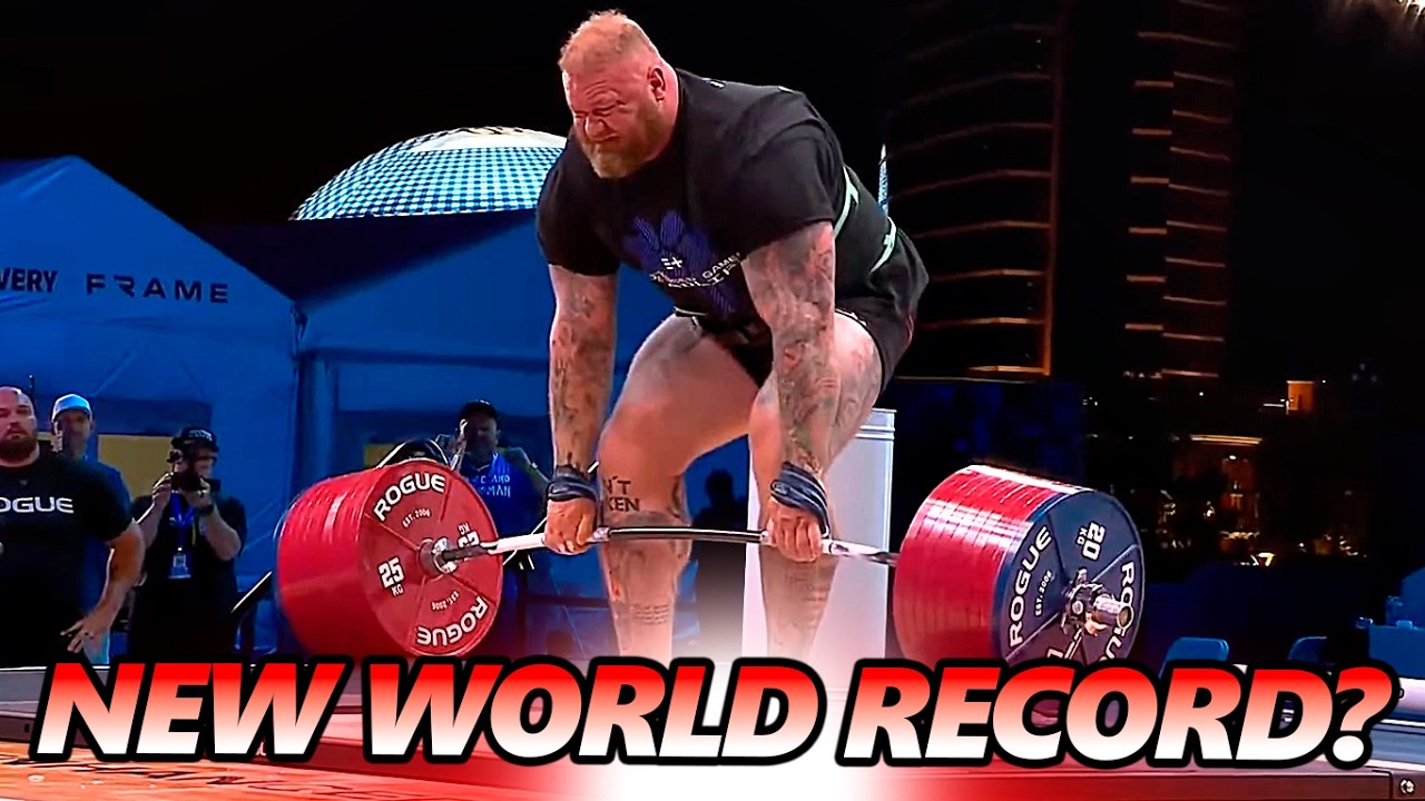 THE BATTLE FOR 515KG: Hafthor Bjornsson vs Mitchell Hooper