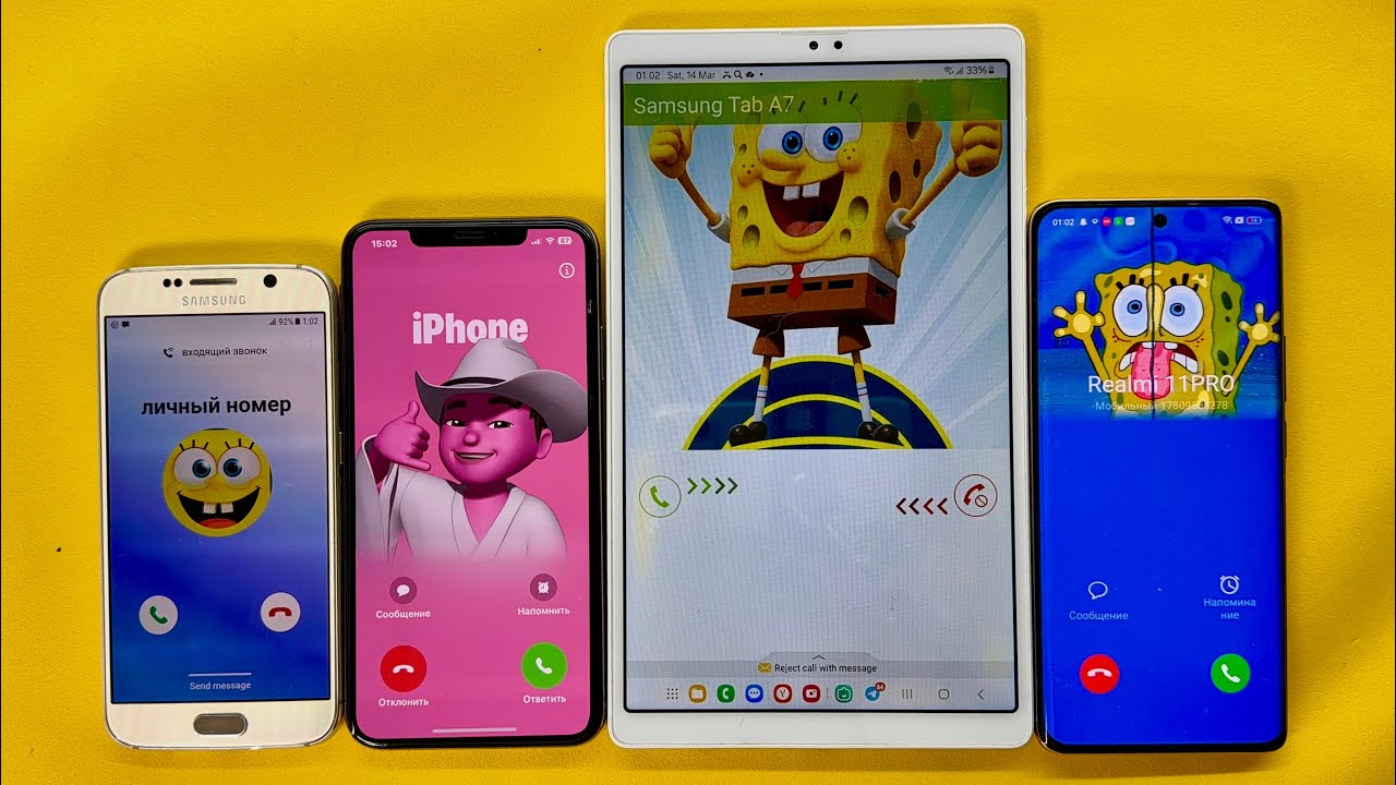 Fake Incoming Call & WhatsApp Samsung J1, IPhone XS Max, Samsung Tab A7 Lite, Realme 11 Pro