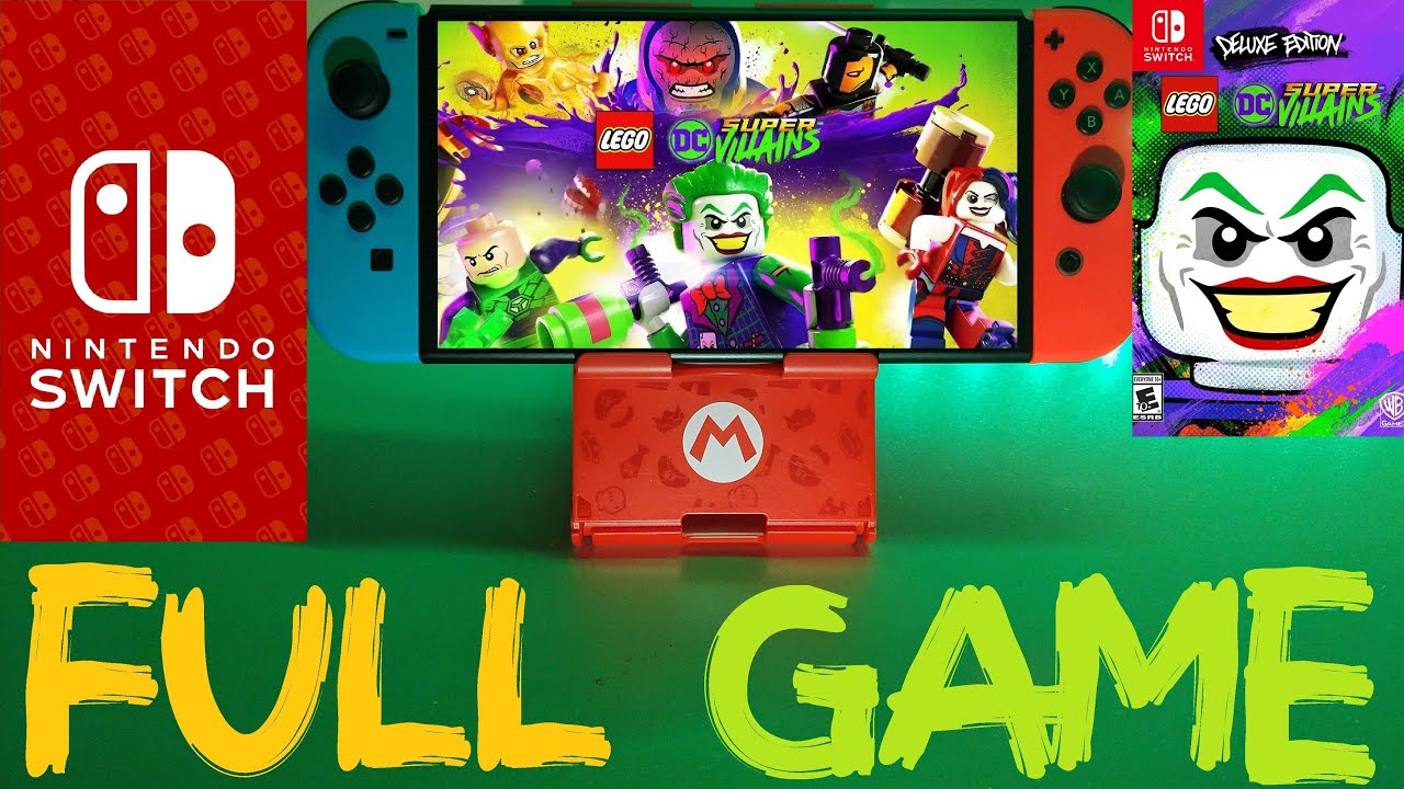 LEGO DC Super-Villains - Full Game [No Commentary] / Nintendo Switch / Gameplay Walkthrough