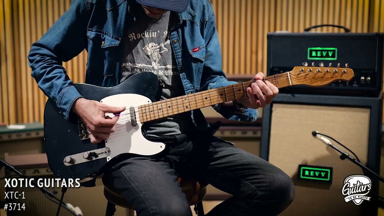 Xotic XTC-1 T-Style | Alder Body / Roasted Maple Neck | RV-TE Single Coils | #3714