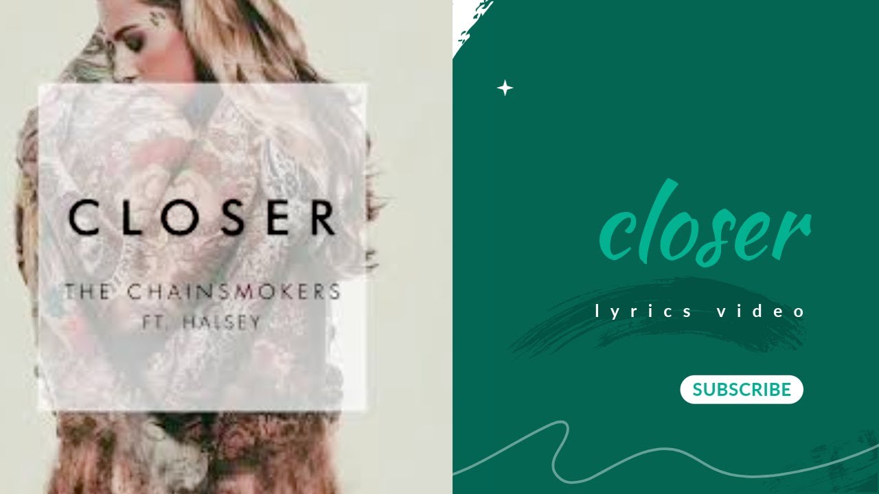 The Chainsmokers - Closer (Lyrics) ft. Halsey | SingWithUs