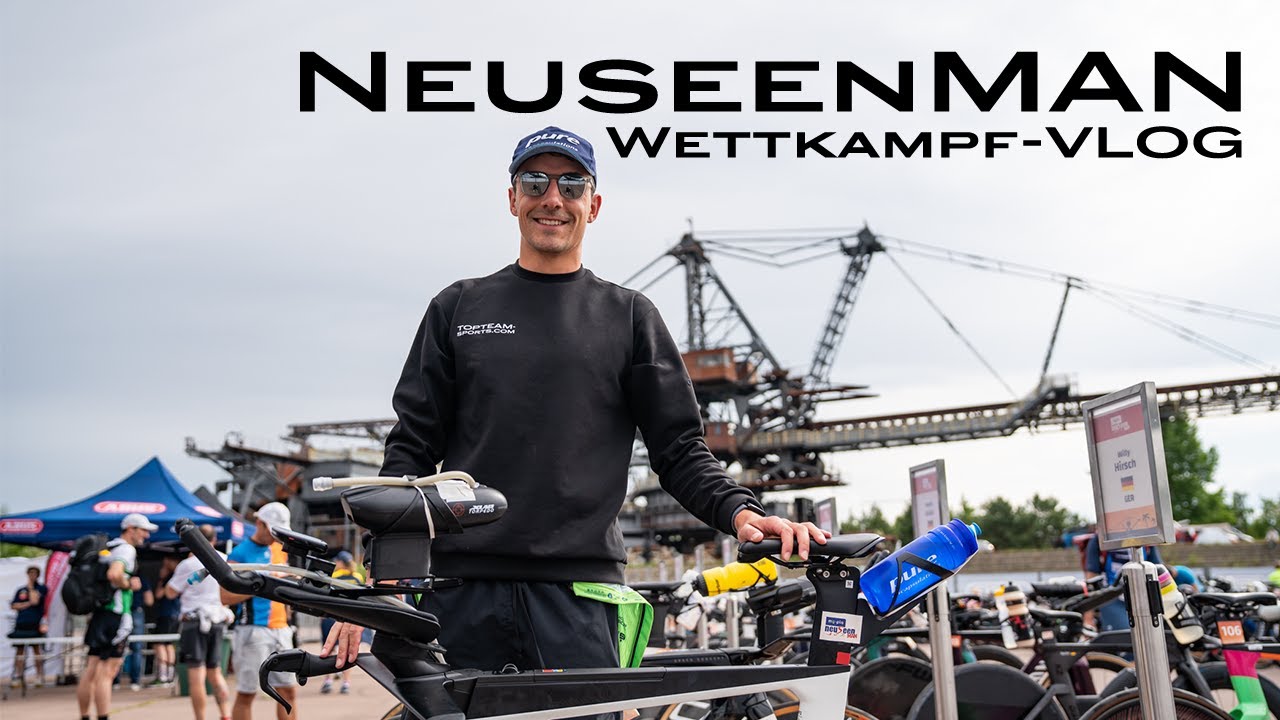 Vlog 2 – Heimrennen in Ferropolis Willy Hirsch beim NeuseenMAN! 🏗️ TRIATHLON DOKUMENTATION