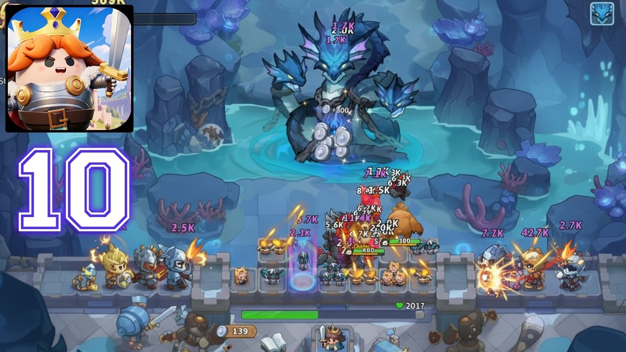Evo Defense: Merge TD Gameplay Walkthrough Part 10 (android,ios) Banduk Wala Game - Bandook 3D