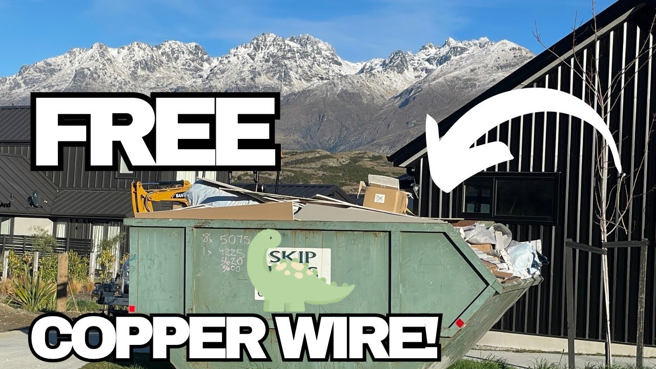 Dumpster Diving Copper Wire Finds!