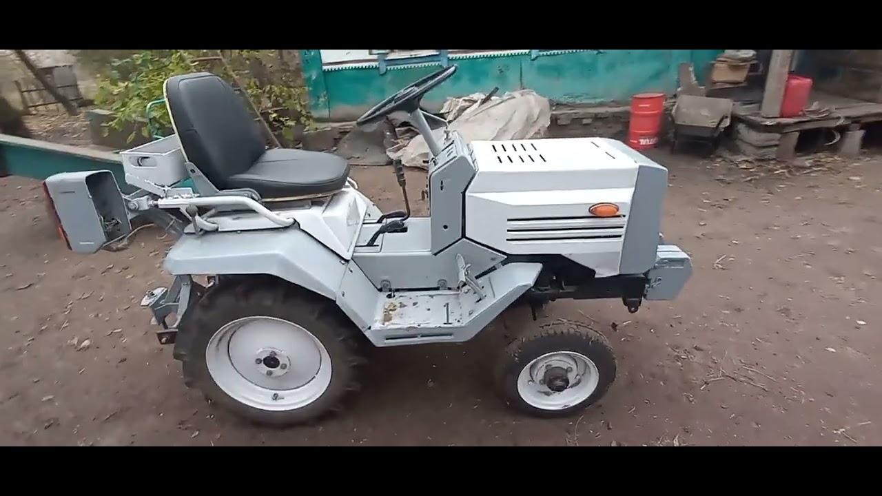 Огляд  ХТЗ 012  реставрація мінітрактора.
