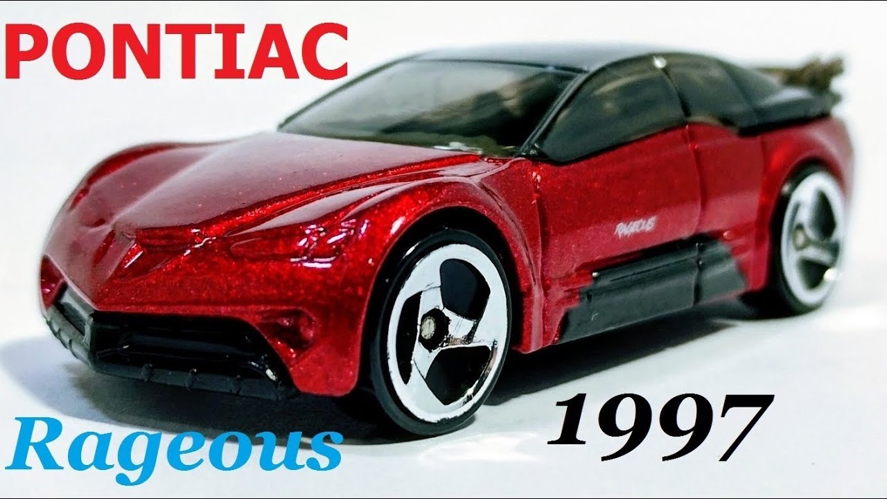 1997 Pontiac Rageous Concept Hot Wheels #pontiac #concept #diecast #hotwheels #collector #musclecar