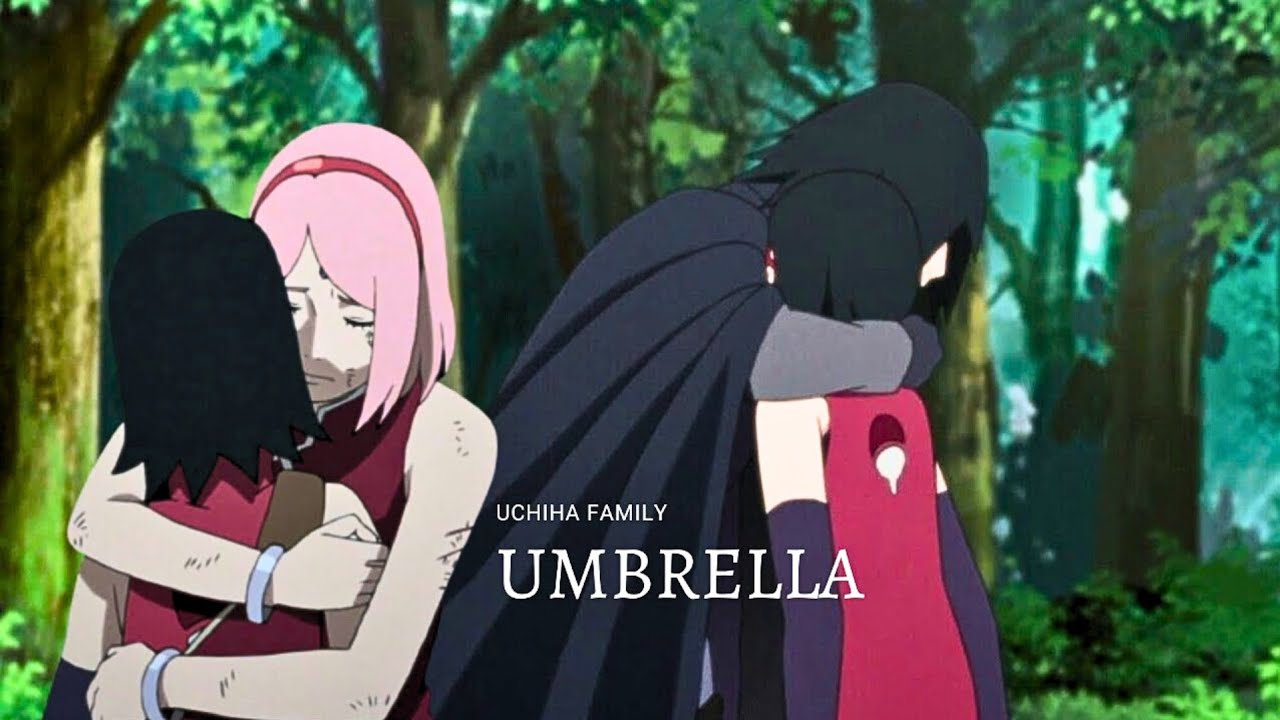 Sasuke & Sakura - UMBRELLA | Family SasuSaku AMV