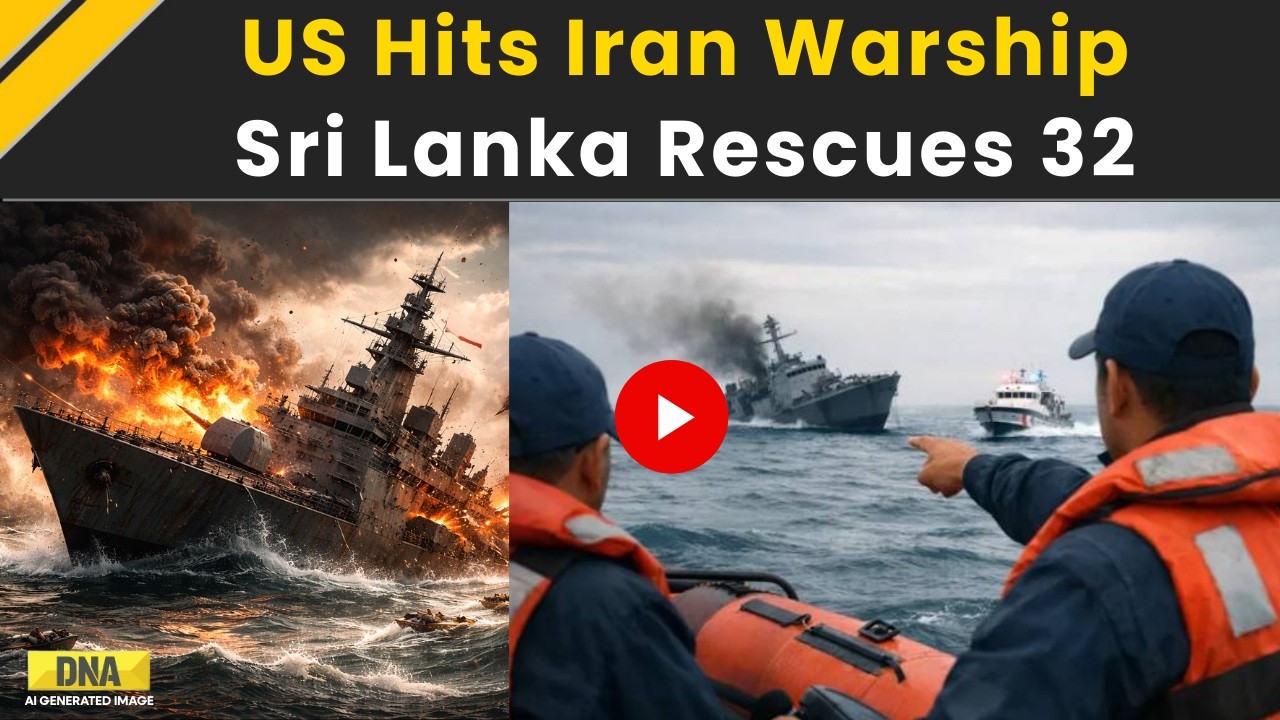 Israel Iran War: US Hits Iran Warship Iris Dena; Sri Lanka Rescues 32 Sailors