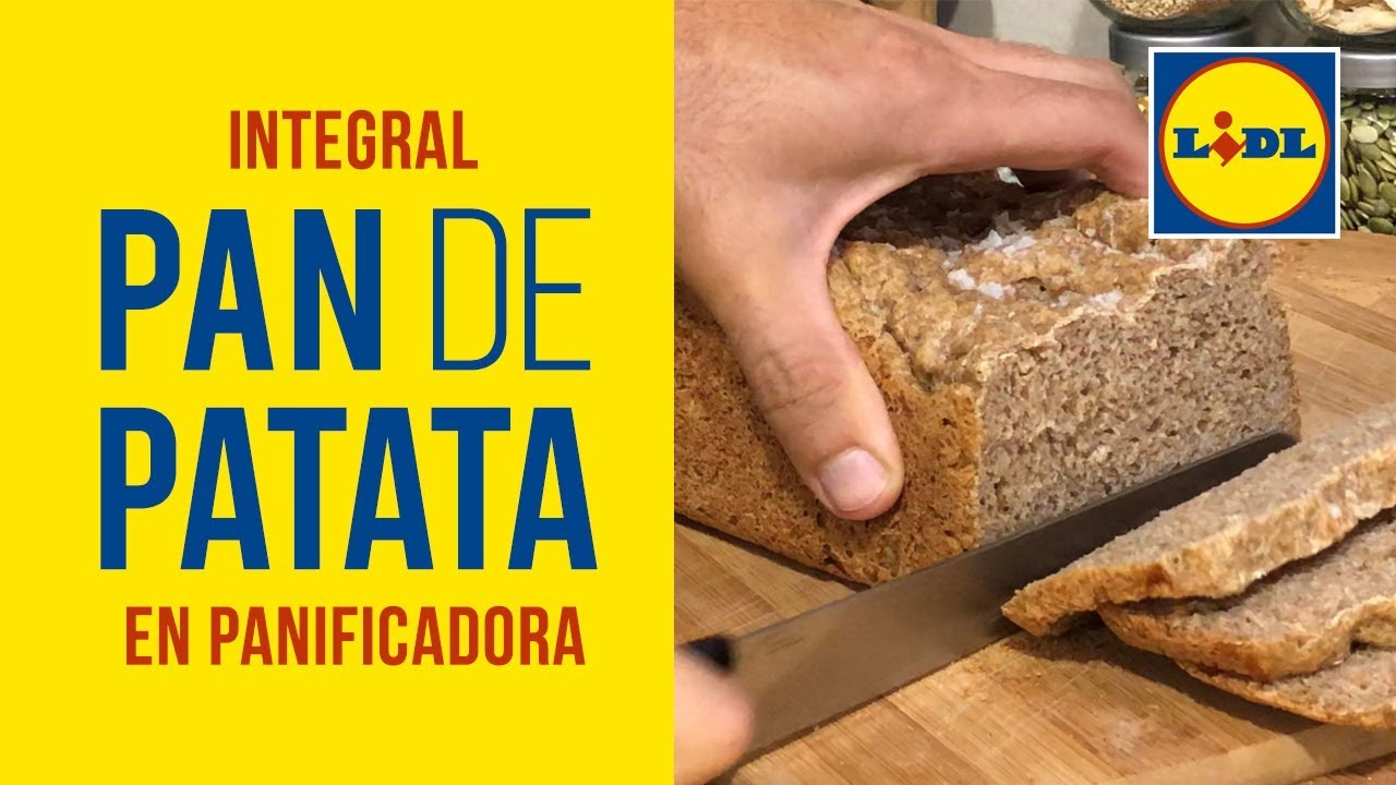 Pan Integral de Patata 🍞🥔 en Panificadora Lidl y Moulinex - Esponjoso y Tierno - Realfood