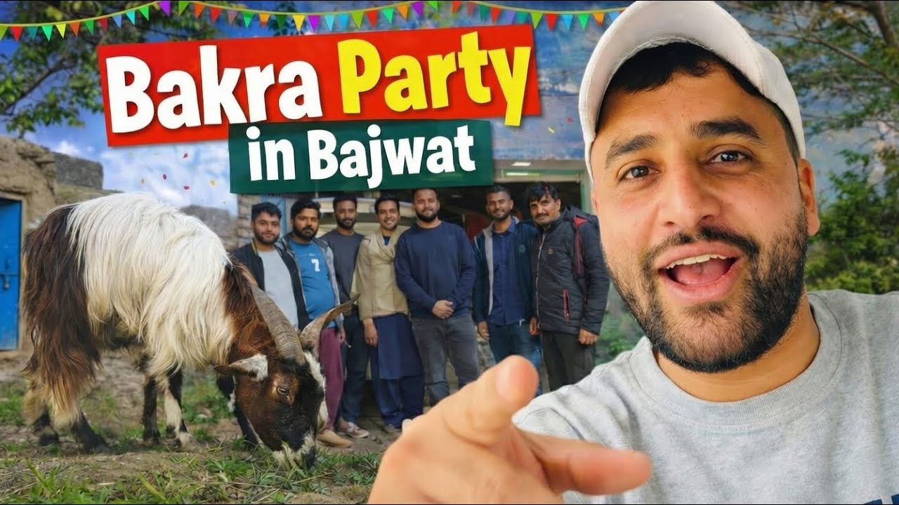 Bakra Party in Bajwat 🐐🔥 | Doston Ke Sath Full Masti | Part 1