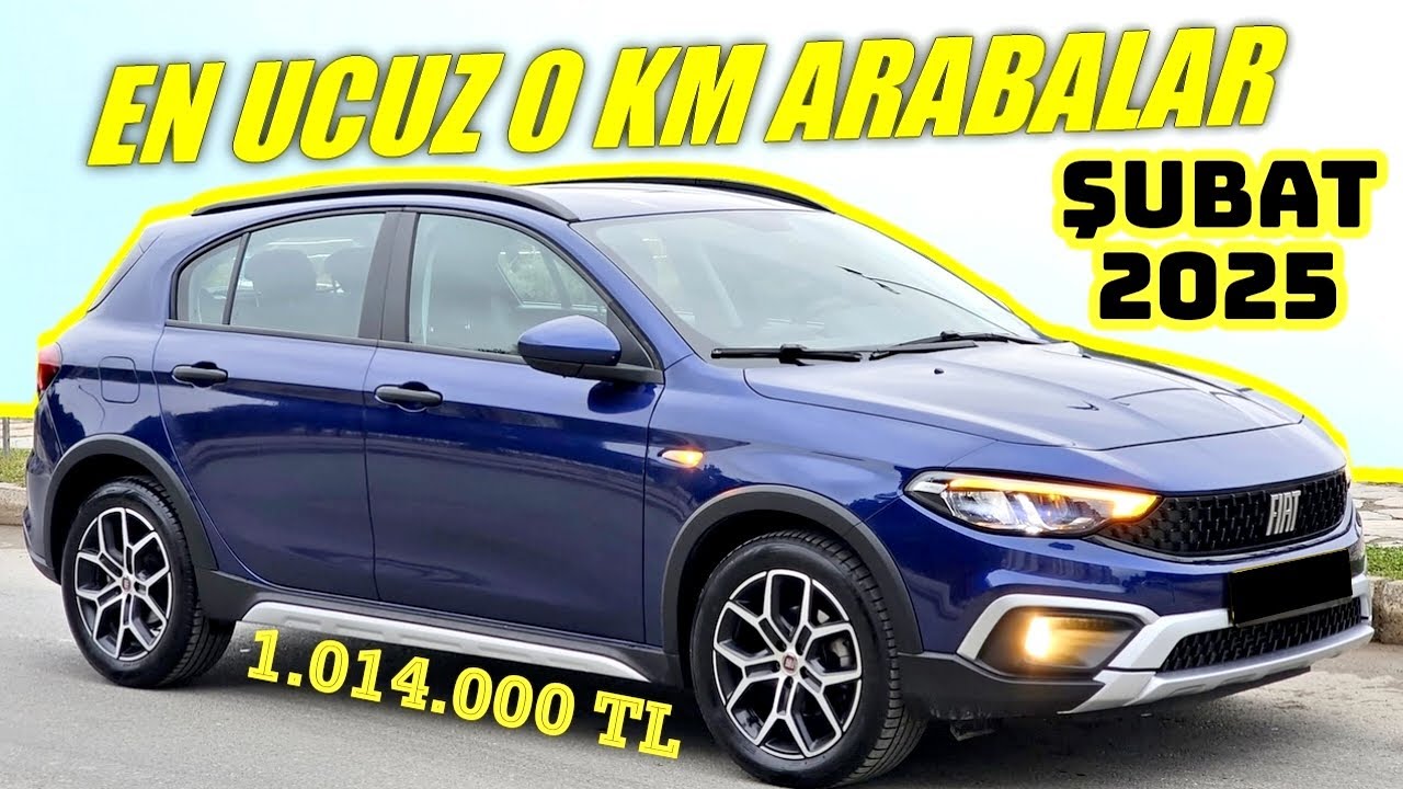 EN UCUZ 0 KM OTOMOBİLLER - Şubat 2025 | Kampanya ve İndirimli En Uygun Fiyatlı Sıfır Arabalar