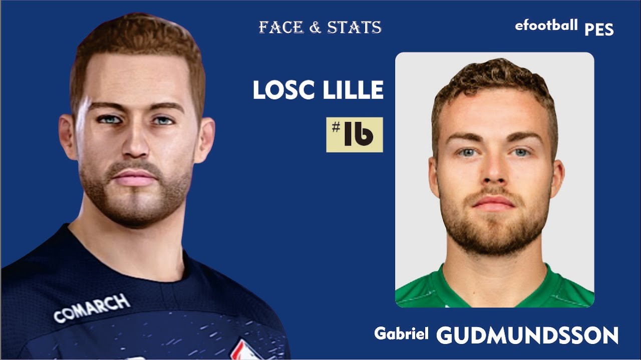 Gabriel Gudmundsson FACE & STATS eFootball PES 2021 2020