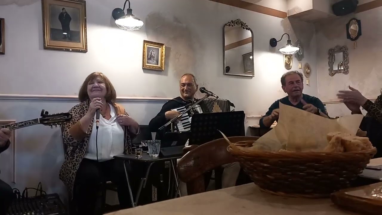 Βασω Κοκονακη με Κωστα Λαζουδη  Μελπω Στέφανο Διμηνι 