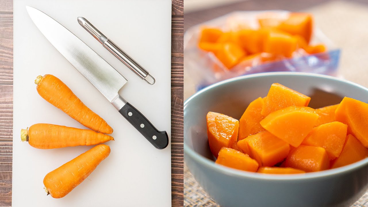 КАК БЛАНШИРОВАТЬ И ЗАМОРОЗИТЬ МОРКОВЬ | Recipes.net