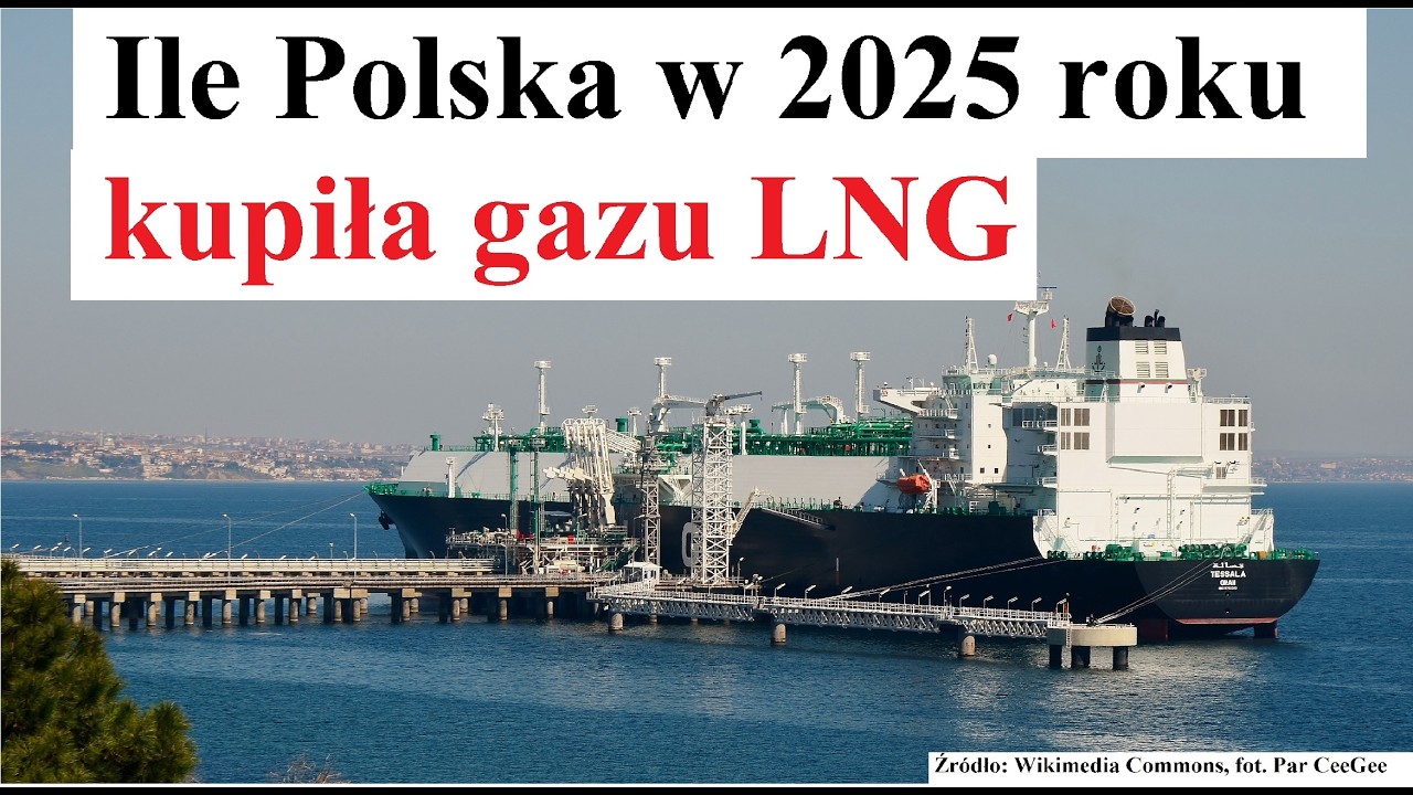 Ile Polska kupiła gazu LNG w 2025 roku
