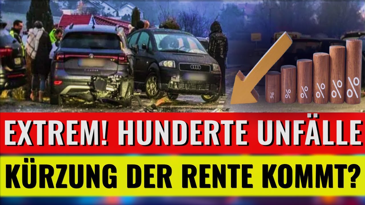 EXTREM! HUNDERTE UNFÄLLE, RENTENKÜRZUNG? Spionage
