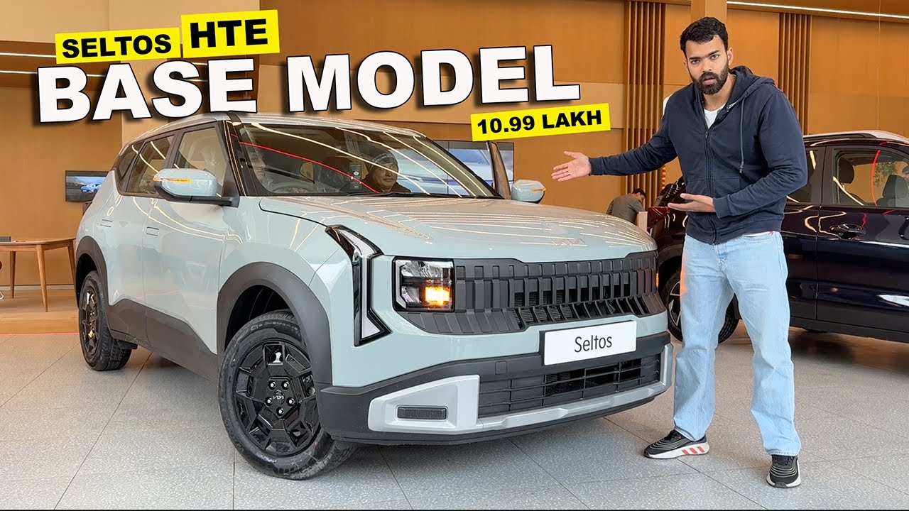 *Базовая модель* Новый Kia Seltos HTE Diesel | Нет необходимости в топовой модели - Обзор