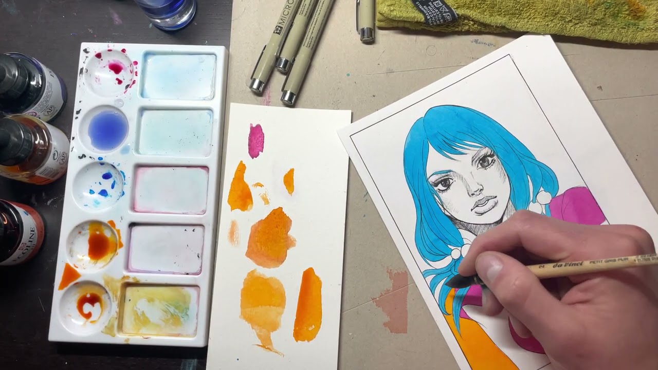 Jojo Watercolor Part 2