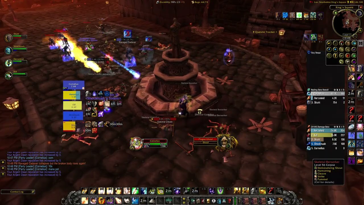 WoW Classic Hardcore - Doomhowl - Strat Wipe