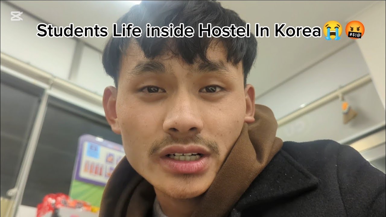 life Of Nepali Students While They Staying In Korea Hostel😭//korea#hostellife