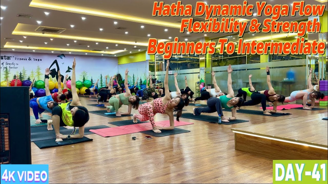 DAY-41 Hatha Dynamic Yoga Flow Flexibility & Strength | Master Ranjeet Singh Bhatia |