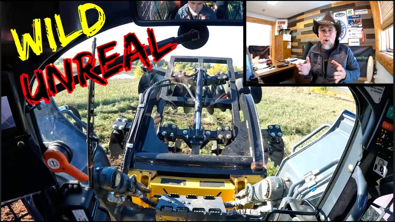 I've NEVER seen a Skid Steer Attachment Like this.