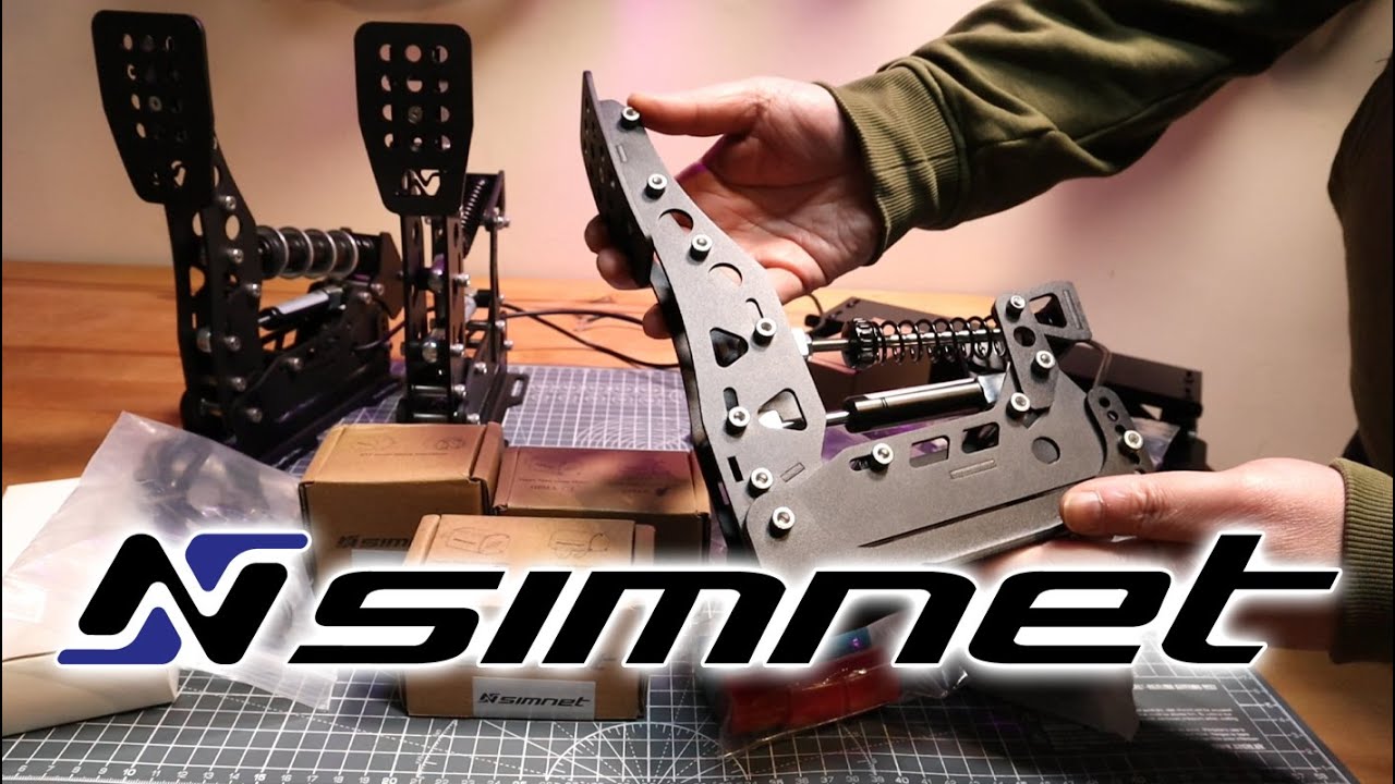 Педали SIMNET Racing SP Pro Loadcell [РАСПАКОВКА] Множество интересных вещей для изучения!