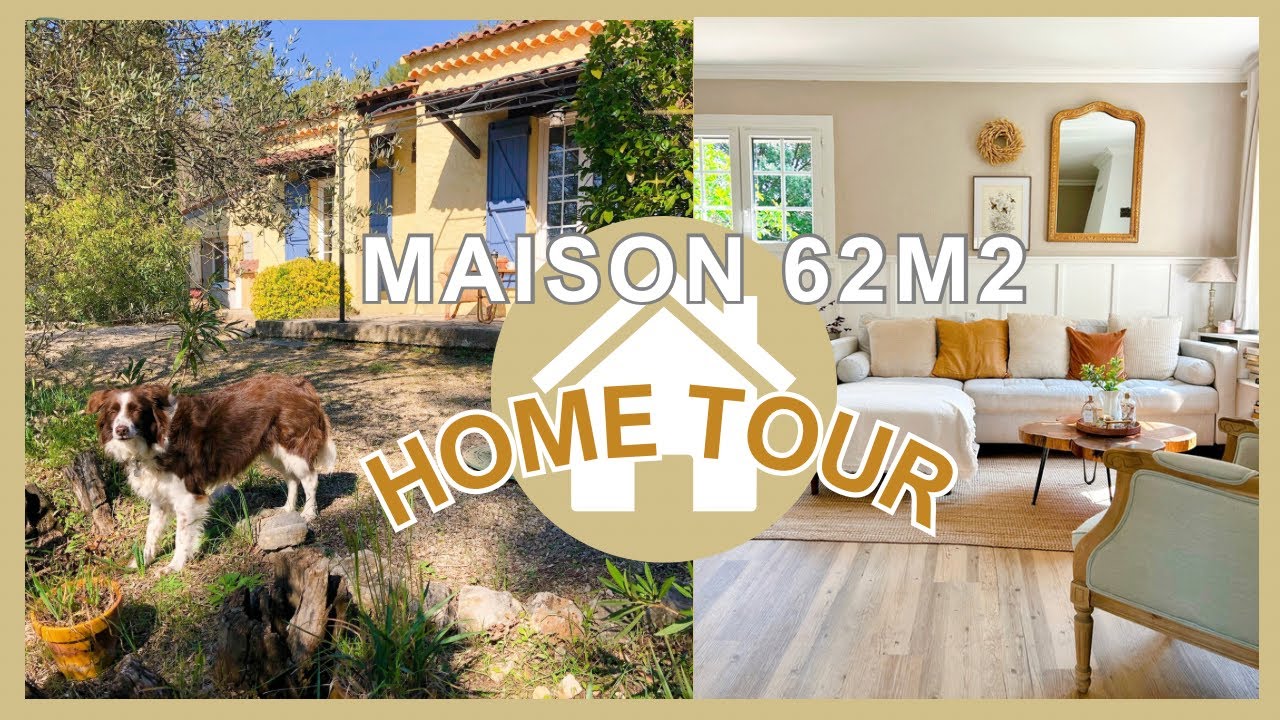 Home Tour 🌼 62m2 Petite Maison Style Cottage Provençal 🌼
