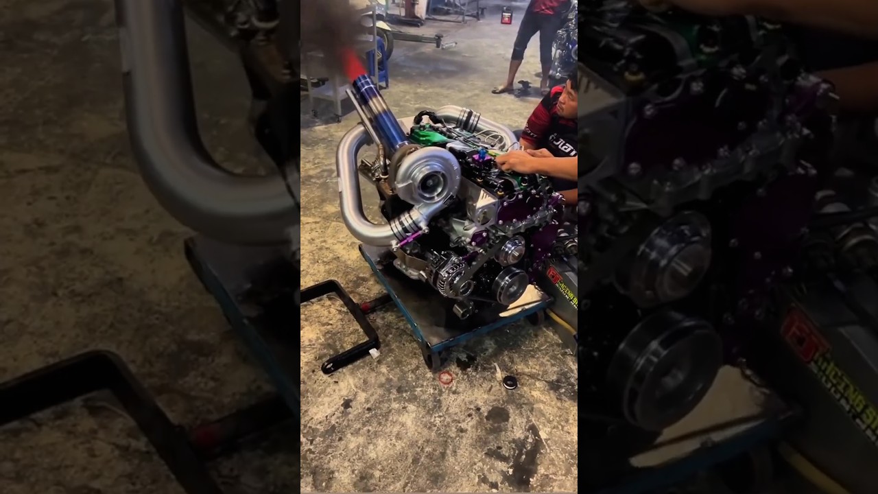 Stock 4jj1 500+hp 🔥#turbo #engine